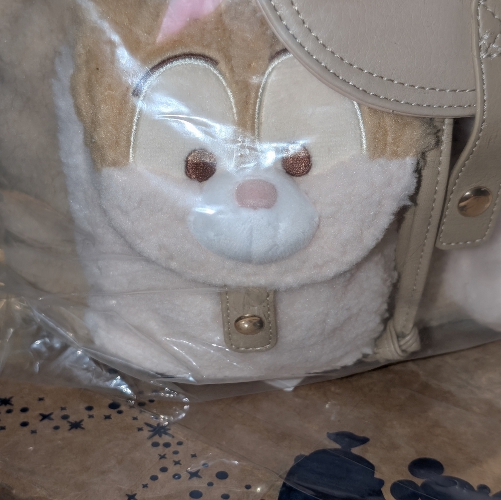 Disney Chipmunk Plush Faces Backpack NWT - image 10
